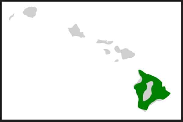 Hawaiʻi ʻakepa range